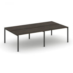 Рабочая станция двухсторонняя на 4 места CONCEPT CN.DRS-005 Дуб Мали Антрацит