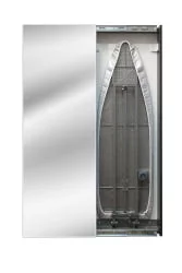 Шкаф-купе коричневый Iron Slim (левый, купе) Венге