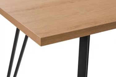 Стол раздвижной Диего 120-160 Дуб Корбридж_БЕЛЫЙ