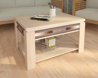 Стол журнальный Агат 24.10 Кобург-Ваниль