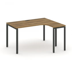 Стол эргономичный правый CONCEPT CN.SA-001(R) Сандал Янтарный Антрацит