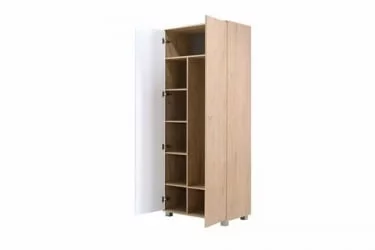 Шкаф для одежды Хаски 21 Дуб Ирландский Белый