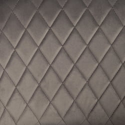 Кресло БРЕМО (мод. 708) / 1 шт. в упаковке ткань/металл, 58х55х83 см, высота до сиденья 48 см, серый баркхат 26/черный / BREMO (mod. barkhat