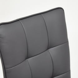 Кресло ZERO кож/зам, металлик, 36