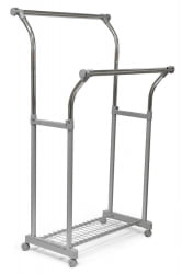 Вешалка CH-4375 85-145x44x102-170 см, серый/хром