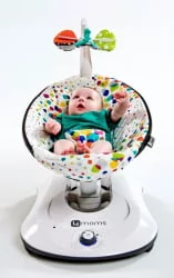 Электронное кресло-качалка 4Moms РокаРу (RockaRoo) Графитовый меш