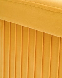 Пуф складной с ящиком Store Square желтый