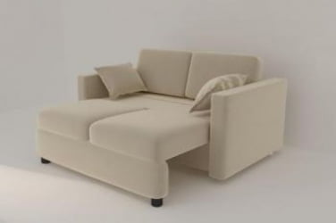 Офисный диван Уппла (Berhouse) Цвет фасада: Серый велюр; Тип: Прямой; Материал фасада: Металл/Велюр