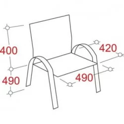 Конференц-кресло VT_CH659 385143 Черный