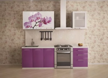 Кухонный гарнитур 1,6 м Орхидея