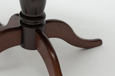 Стол раскладной Siena ( SA-T4EX) дерево гевея/мдф, 90+30х90х75см, Tobacco