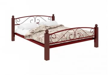 Кровать Вероника Lux Plus 1600х2000 Красная