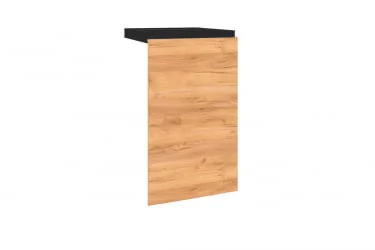 Фасад тумбы кухонной 450 Шервуд ЛД 281.620.000 Дуб золотой Черный