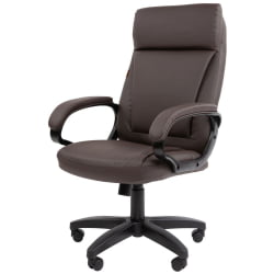 Кресло руководителя Chairman 794 LT экокожа Коричневый