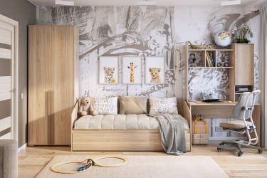 Пуф Рони 2 PM-001.2 капучино (велюр)