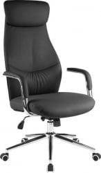 Кресло руководителя Еверпроф Белл Экокожа Черный / Everprof Bell