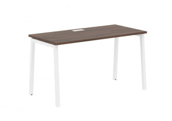 Стол письменный EDIS ELST 1367 Дуб Денвер темный Белый