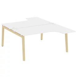 Рабочая станция ONIX WOOD OW.D.SA-4 Белый Бриллиант/Светлый