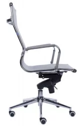 Кресло руководителя Опера М сетка Серый / Opera M