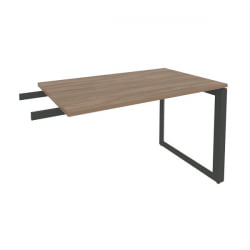 Брифинг-приставка на О-образном м/к ONIX O.MO-BR-11 Дуб Аризона/Антрацит