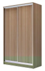 Шкаф-купе коричневый Хит-24-14-11 Ясень шимо темный