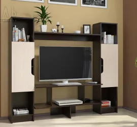 Тумба для телевизора ТВ-6 Венге-дуб молочный