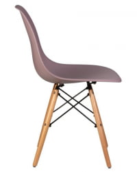Стул обеденный ДОБРИН ДСВ (ножки светлый бук, цвет сиреневый (П-04)) 4 шт / DOBRIN DSW (P-04))