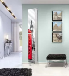 Шкаф в гостиную Лупо Шелф Арт Венге