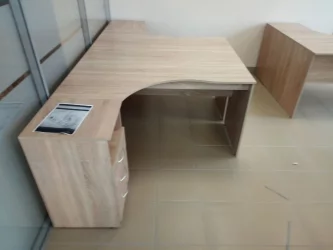 Стол для персонала SET140-1 L Дуб Cонома Cветлый