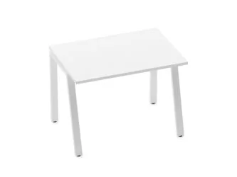 Стол прямой Дека Л-обр. каркас 73.07.10 Белый / Deka