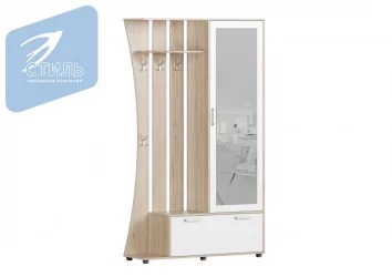 Прихожая Дуб сонома светлый/Белый