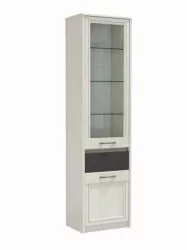 Шкаф-пенал Лиана 45.06 Ясень анкор светлый