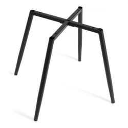 Стул обеденный La Rousse NEW, флок , серый/черный, 29, 45x55x93 см