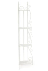 Этажерка угловая Secret De Maison 001 стальной сплав, 50х35х160см, butter white