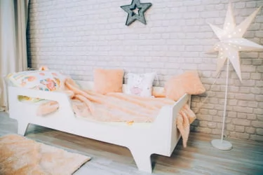 Кровать детская Бэби Белый