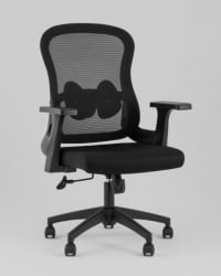 Кресло офисное TopChairs Petal черный