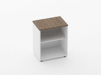 Тумба открытая Deka 9.01.06 Дуб Верцаска/Белый