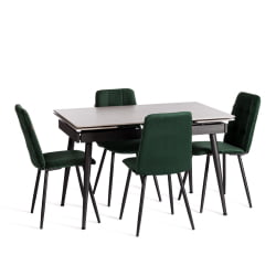 Стул обеденный Asti TREND, велюр, Deep Forest (изумруд), 47х54х86 см