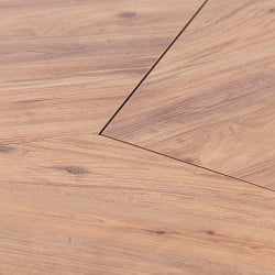 Раскладной стол YOOP (mod. 1212) ЛДСП+меламин/металл, 100 x 100 x 72 см, сосна/черный