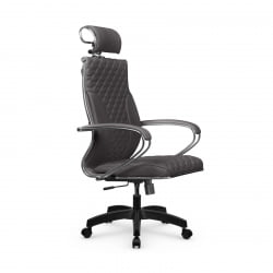 Кресло руководителя Metta L 2c 44C/K116 Infinity Easy Clean (MPES) Комплект 4 Серое