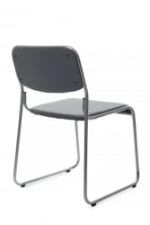 Кресло Nix RCH OMKL-01 Серый/Металл окрашенный Хром