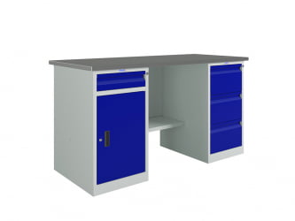 Верстак Профи (№606) ВТ160.ВД2/ВД3.000 / Profi WT160.WD2/WD3.000