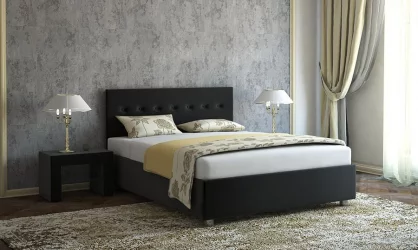 Кровать Ameli Черная