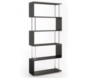 Стеллаж в гостиную Зигзаг 1 венге