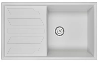 Кухонная мойка GRANULA 8601 Арктик