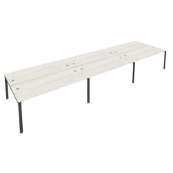 Рабочая станция на 6 раб.места Метал Сйстем Б.СМ-6.5 Наварра/Антрацит / Metal System