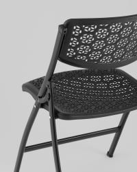 Складной стул COMB черный