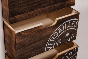 Тумба для гостиной Secret De Maison VINTAGE  (mod. HX17-1103S) Коричневый/белый