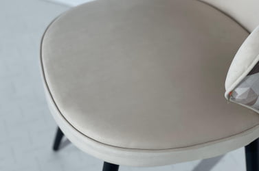 Стул Остин (пломбир (велюр)/белый)