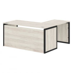 Стол письменный угловой левый XTEN-QP XQPCT 1615H L Сосна Эдмонт Антрацит